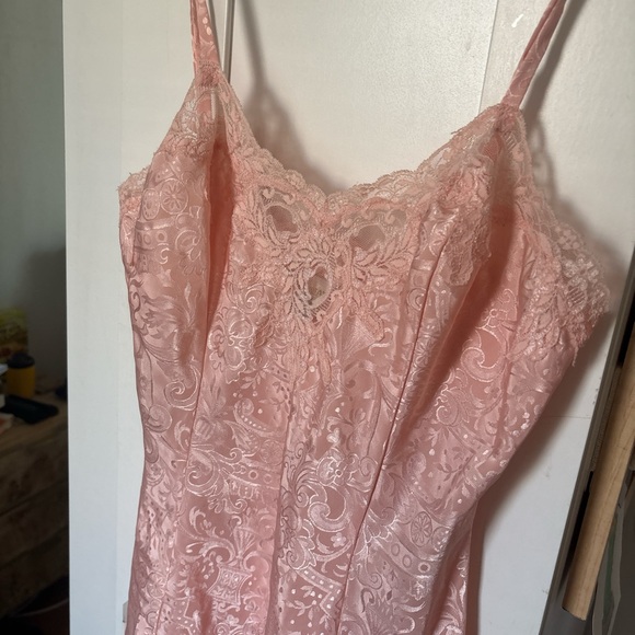 Victoria's Secret Other - Vintage VS Blush Lace Slip Dress